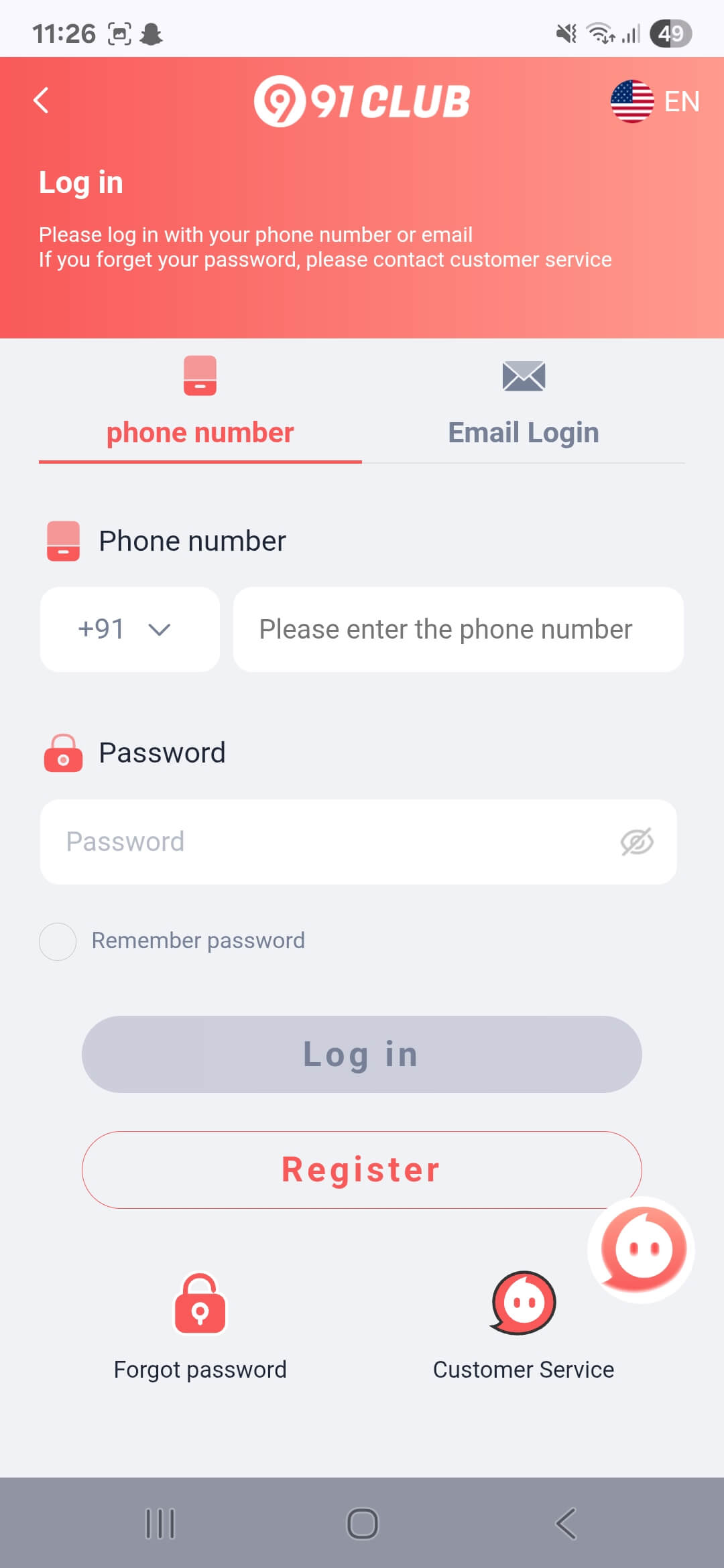 910 Club Login